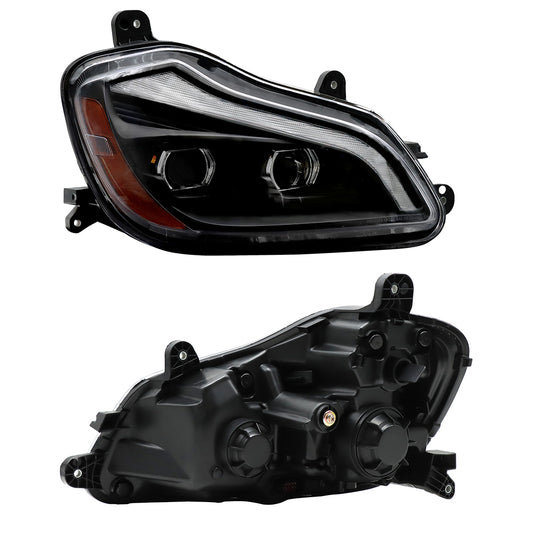 LED Headlights Assembly Compatible With Kenworth T680 2013-2021