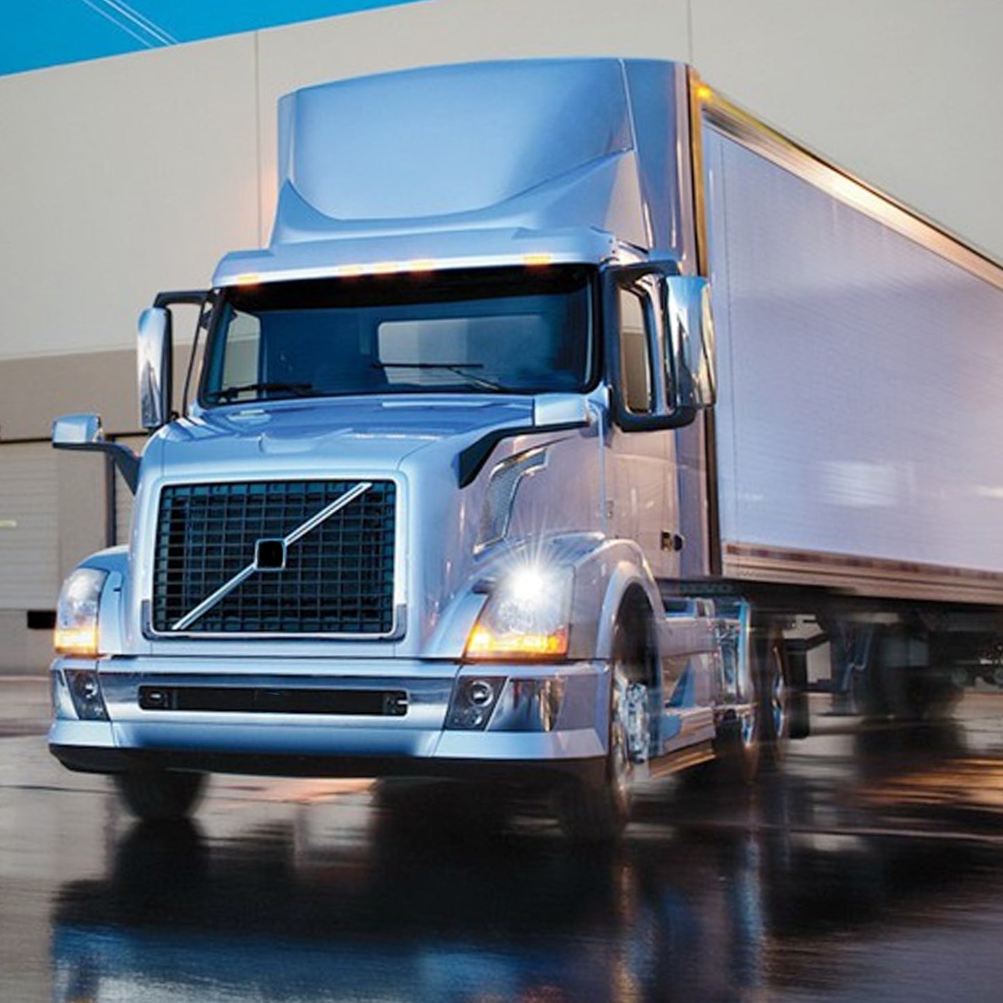 Front Grille Assembly Fit For Volvo VNL Semi Trucks 2004-2017 With Bug Screen