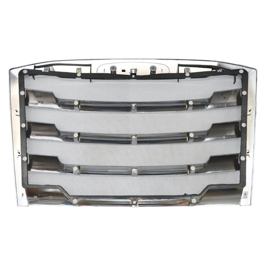 Chrome Grille With Bug Screen Fit For Freightliner Cascadia 2018+