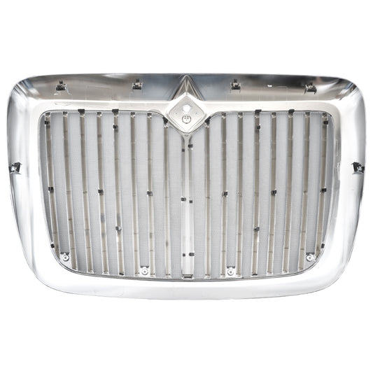 Chrome Grille With Bug Screen Fit For International Prostar 2008-2018
