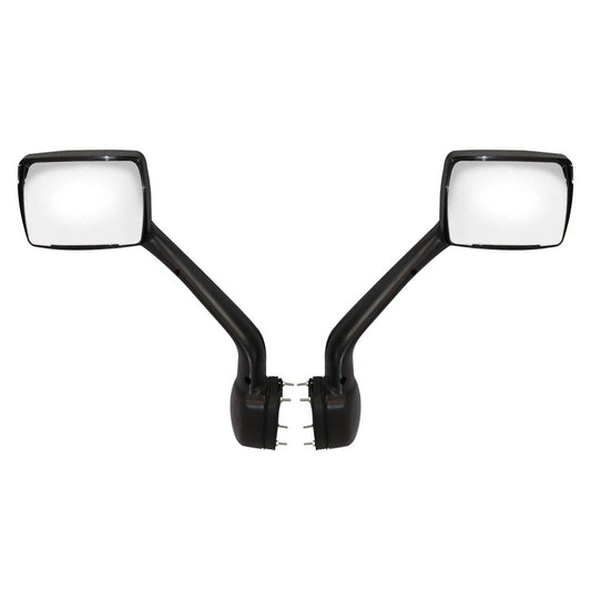 Fit for Kenworth T680 & Peterbilt 579/587 Black Hood Mirrors