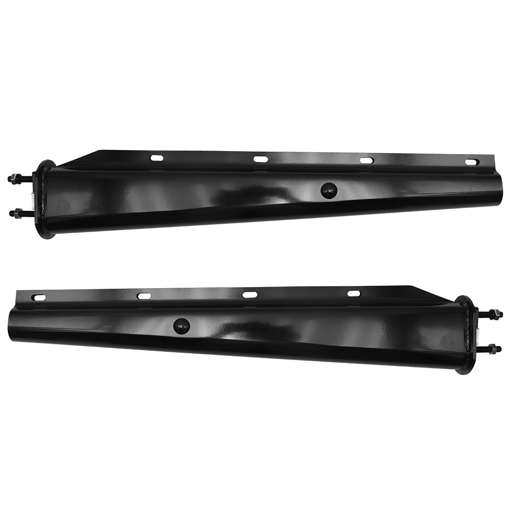 Universal 30" Black Straight Spring Loaded Mud Flap Hanger