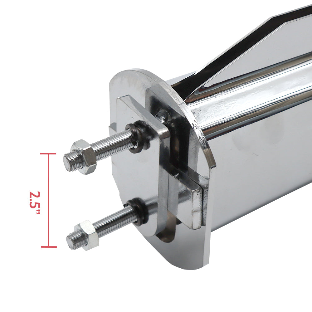 Universal 30" Stainless Steel Straight Spring Loaded Mud Flap Hanger