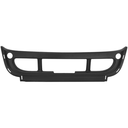Black Front Center Bumper Cover Compatible With Freightliner Cascadia 2008-2017