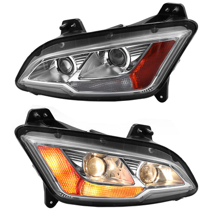 Halogen Headlights Assembly Compatible With Peterbilt 579 2022+
