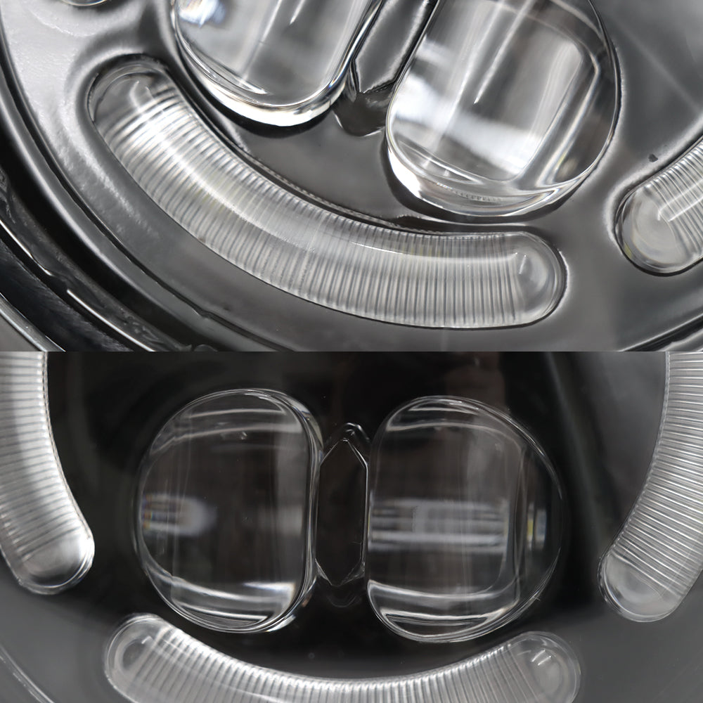 LED Fog Lights Compatible With Peterbilt Kenworth Driver and Passenger Side