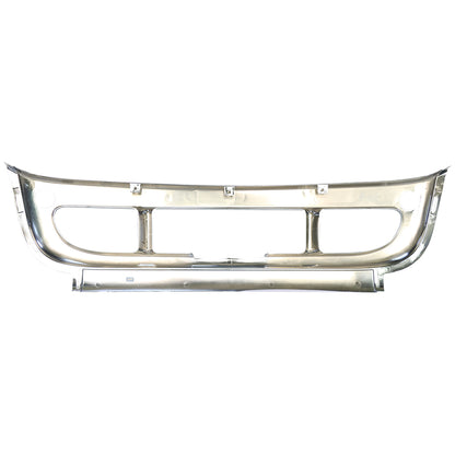 Chrome Front Center Bumper Cover Compatible With Freightliner Cascadia 2008-2017