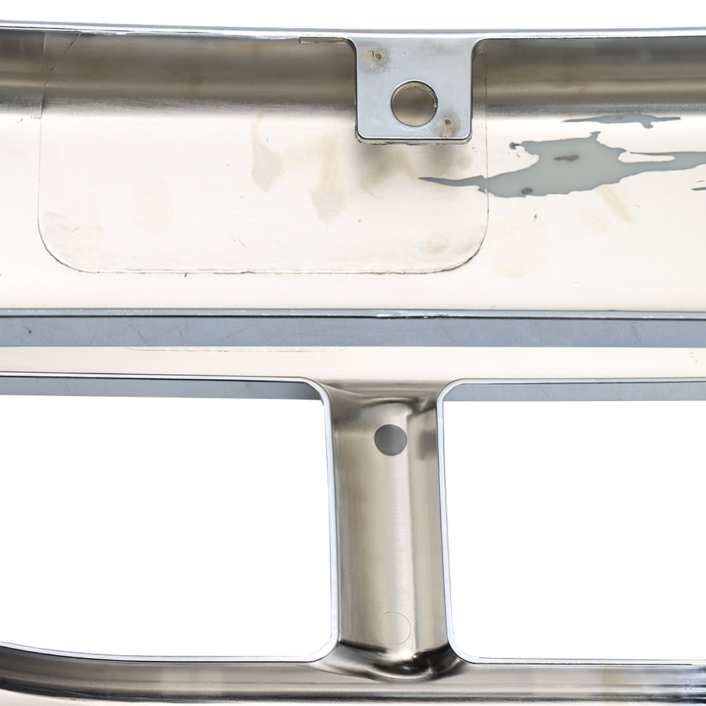 Chrome Front Center Bumper Inner Cover Compatible With Freightliner Cascadia 2008-2017