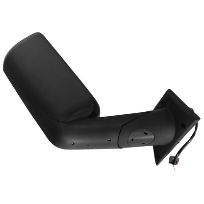 Black Heated Door Mirror for Freightliner Cascadia 2018+ Right Passenger Side