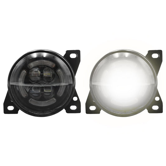 LED Fog Lights Compatible With Peterbilt Kenworth Driver and Passenger Side