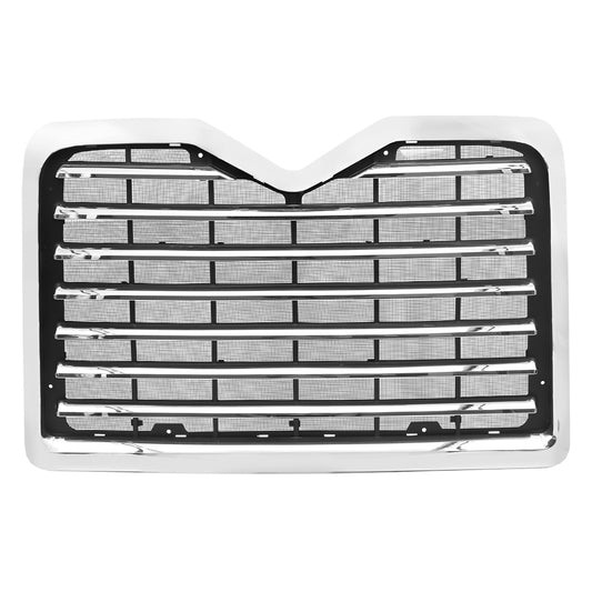 Chrome Front Grille With Bug Screen Fit For Mack Vision Truck 2002-2016