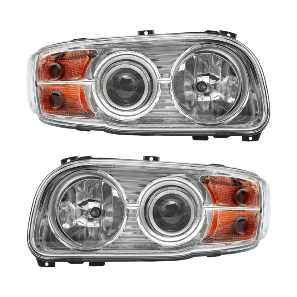Halogen Headlights Assembly Compatible With Peterbilt 388 389 2008-2018