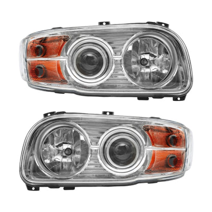 Halogen Headlights Assembly Compatible With Peterbilt 388 389 2008-2018