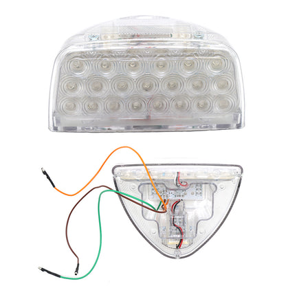 Fit for Peterbilt 357/378/379 Turn Signal Light Triangle Amber 2Pcs