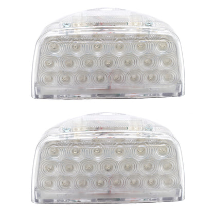 Fit for Peterbilt 357/378/379 Turn Signal Light Triangle Amber 2Pcs