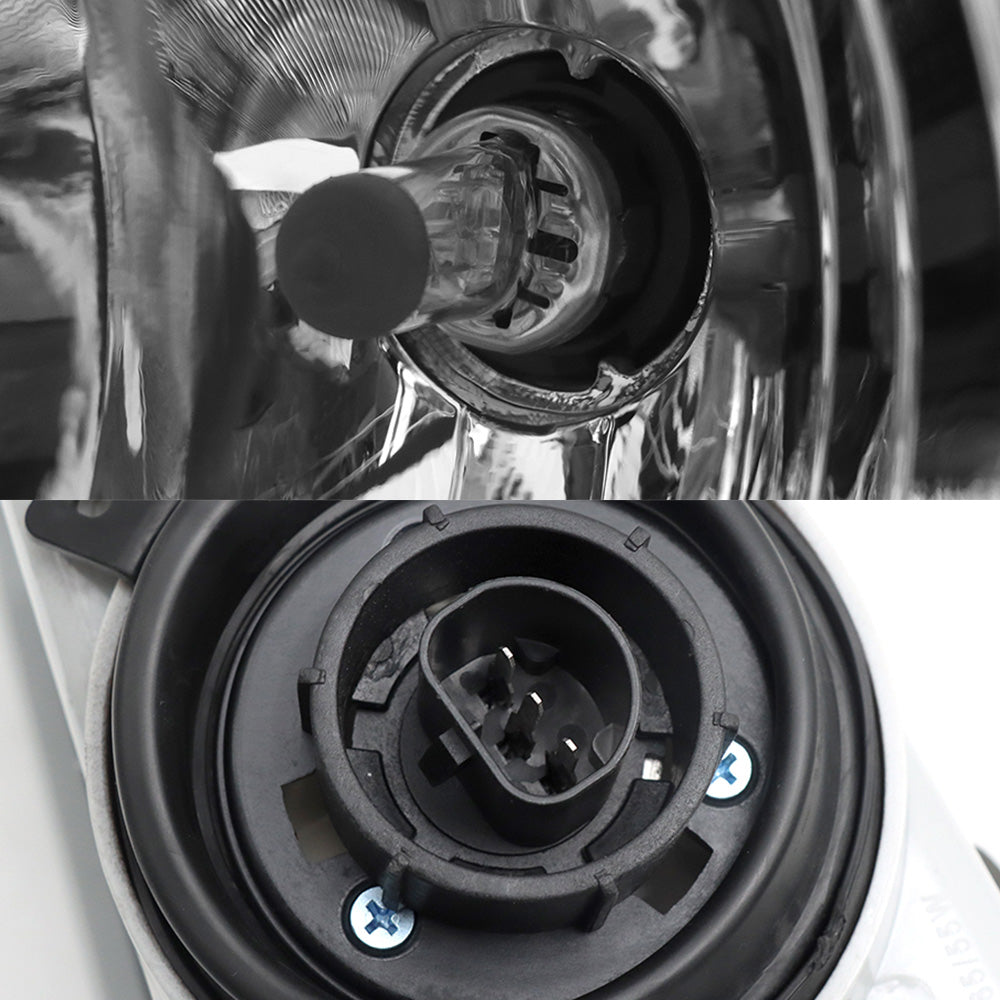 Fit for Peterbilt 337/386/387 Black Headlights With Turn Signal