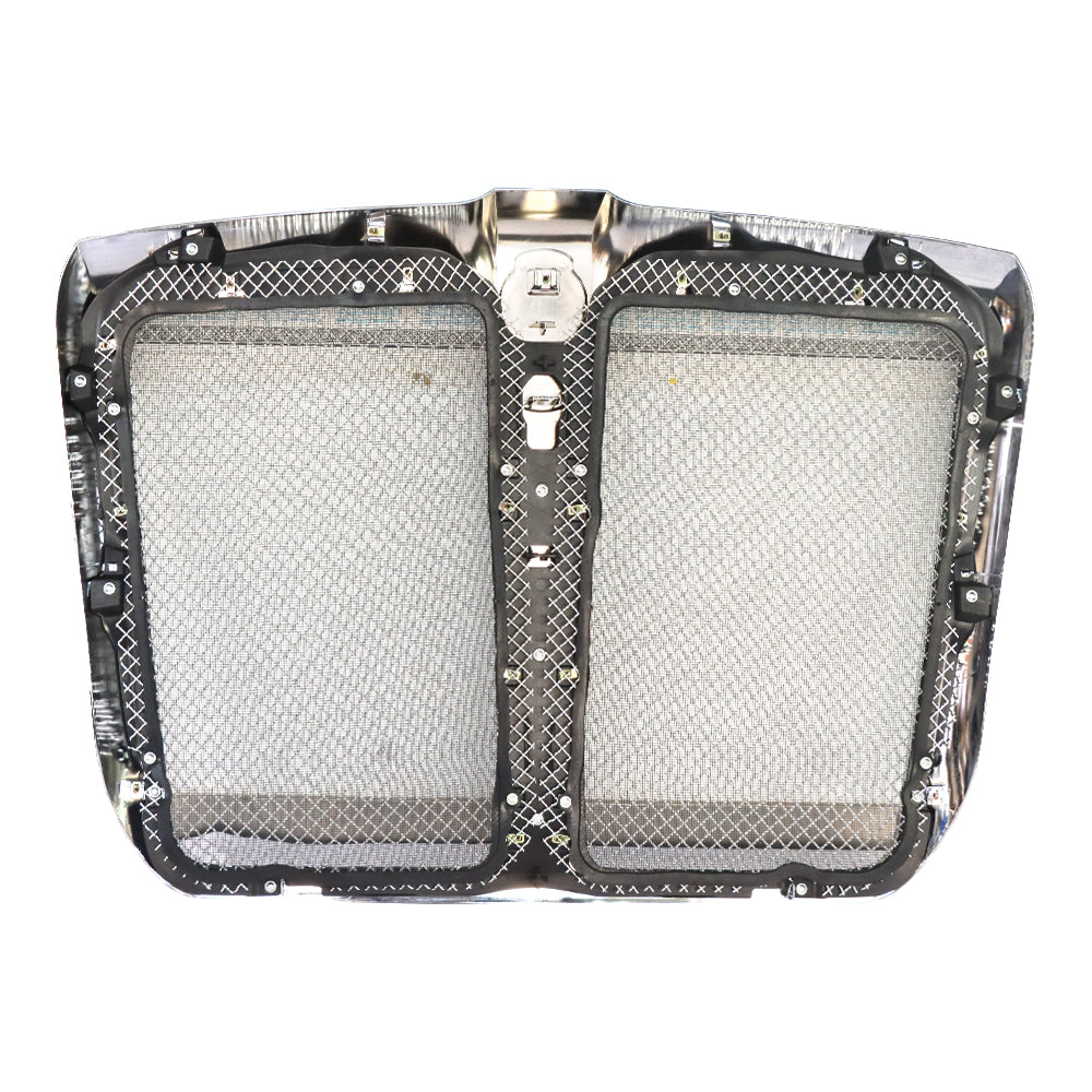 Chrome Grille With Bug Screen Fit For Kenworth T680 2015-2022