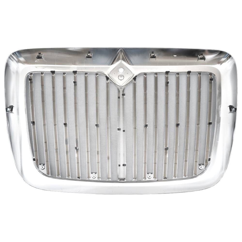 Chrome Grille With Bug Screen Fit For International Prostar 2008-2018