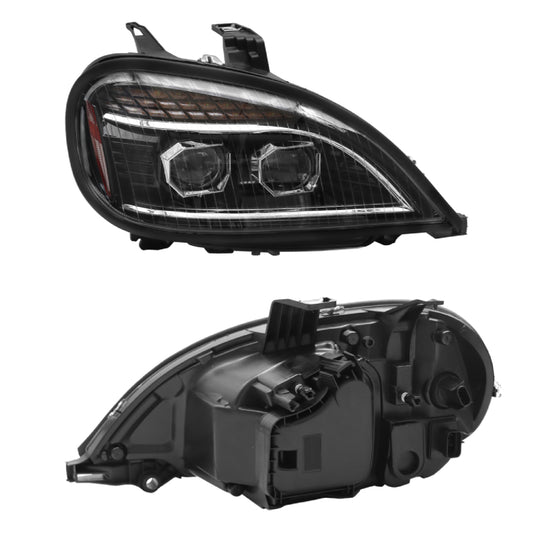 LED Headlights Assembly Compatible With Freightliner Columbia 2004-2017