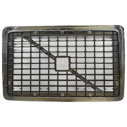 Front Grille Assembly Fit For Volvo VNL Semi Trucks 2004-2017 With Bug Screen