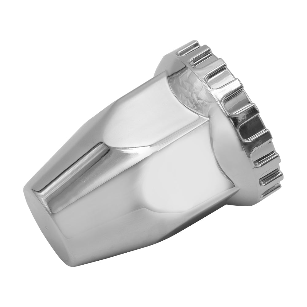 Screw 33mm Chrome Wheel Hub Covers 2 7/8" Compatible With Semi Truck 60Pcs