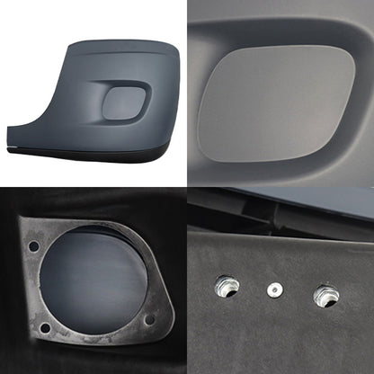 Bumper End Cover Without Fog Light Hole Compatible With Freightliner Cascadia 2008-2017 Passenger Side