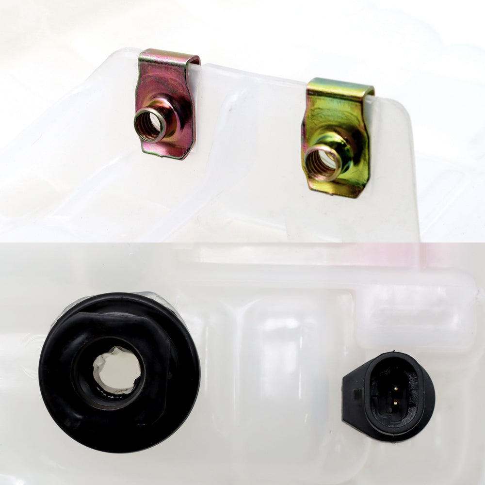 Coolant Overflow Tank Compatible With International Truck With Sensor Hole