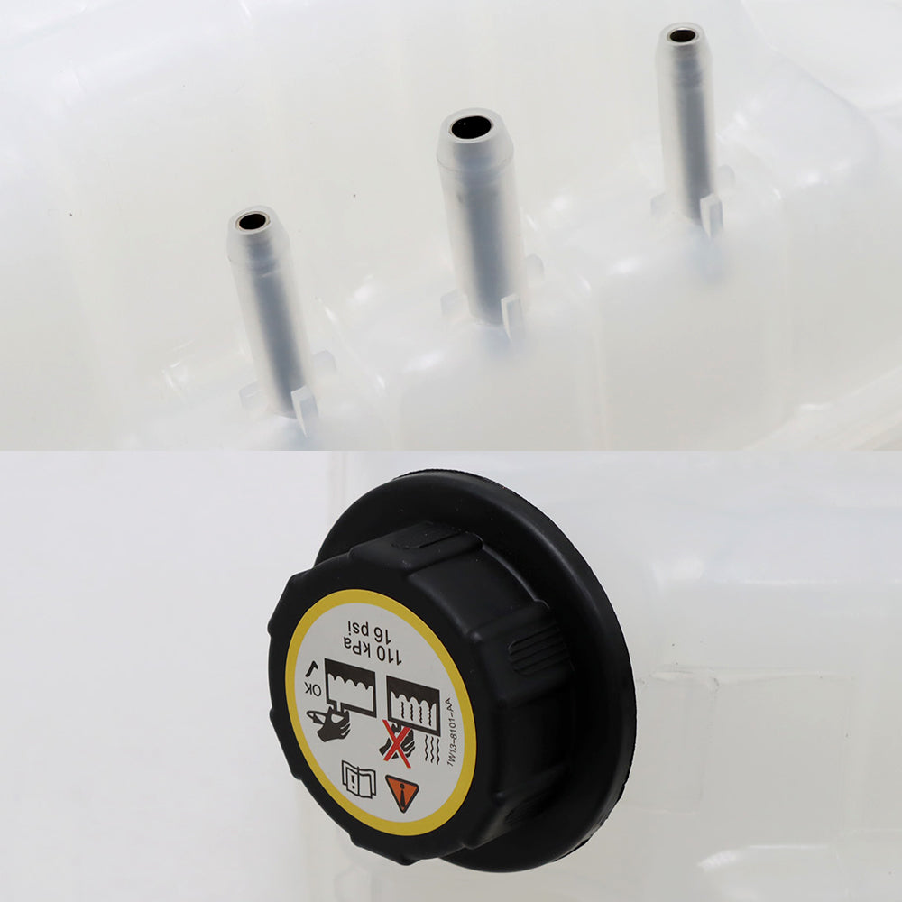 Coolant Overflow Tank Compatible With International Truck With Sensor Hole
