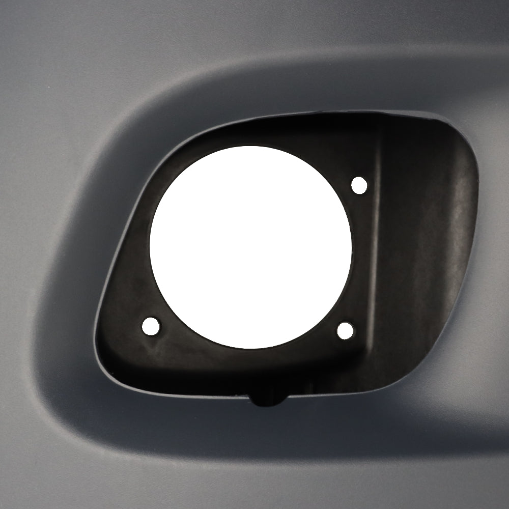 Bumper End Cover With Fog Light Hole Compatible With Freightliner Cascadia 2008-2017 Passenger Side
