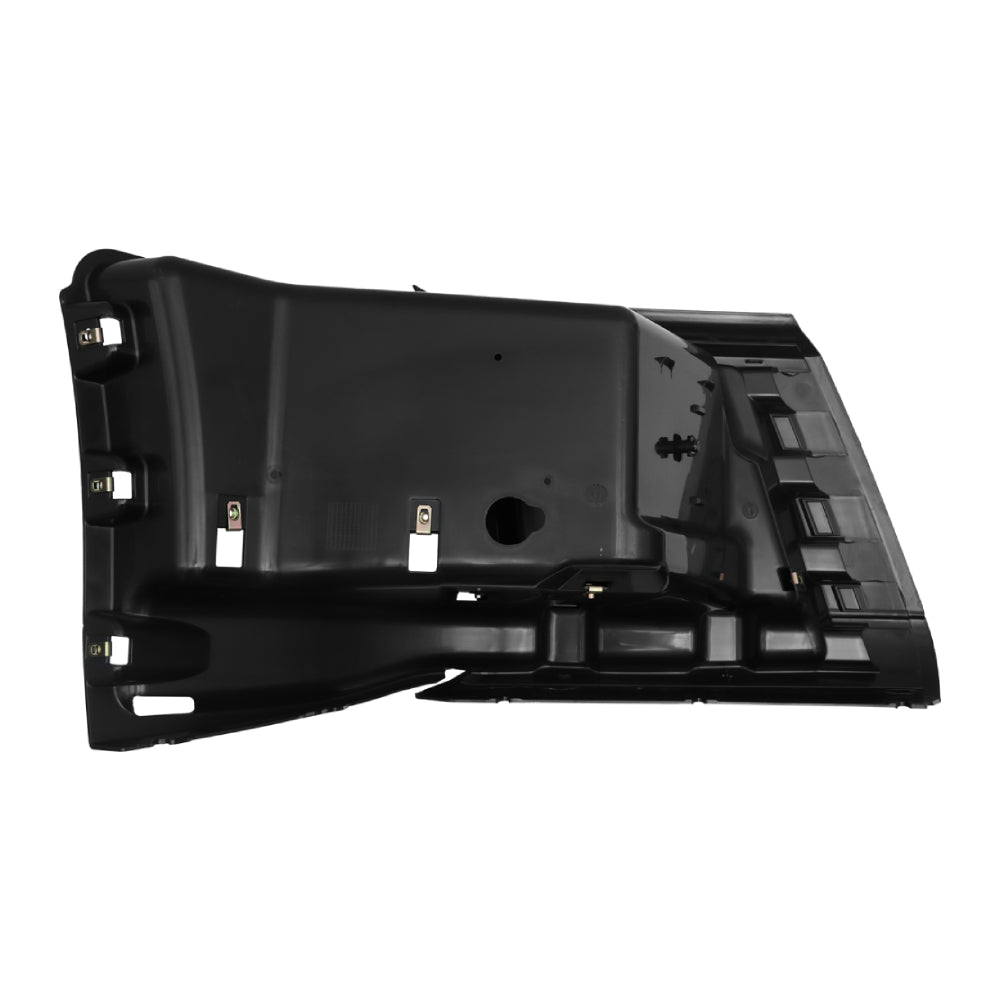 Black Corner Side Bumper Compatible With 2018+ Volvo VNL With Fog Light Hole Right Passenger Side