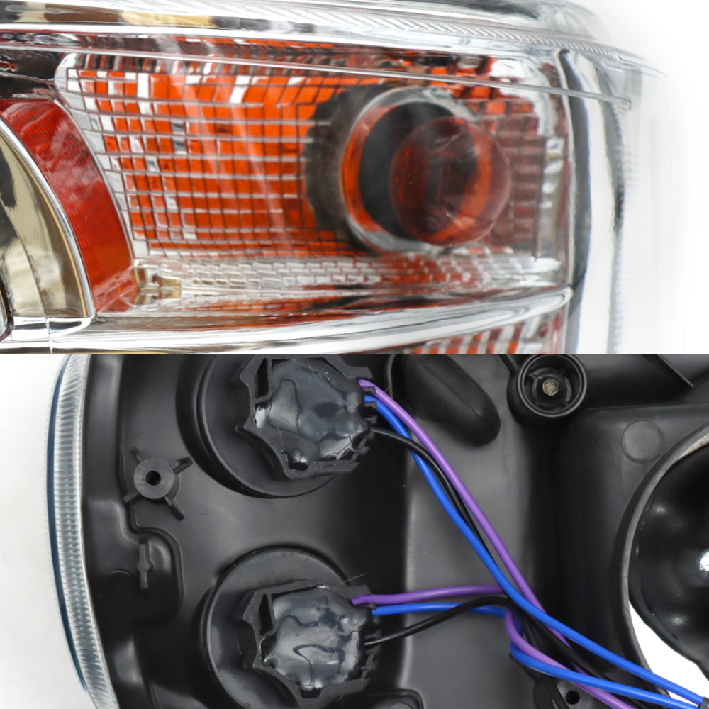 Halogen Headlights Assembly Compatible With Peterbilt 388 389 2008-2018