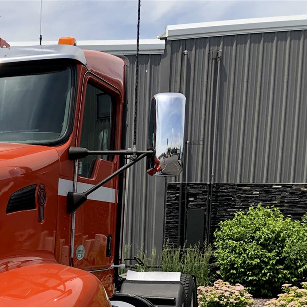 Compatible With Kenworth T660 2008-2016 Chrome Door Mirror Covers