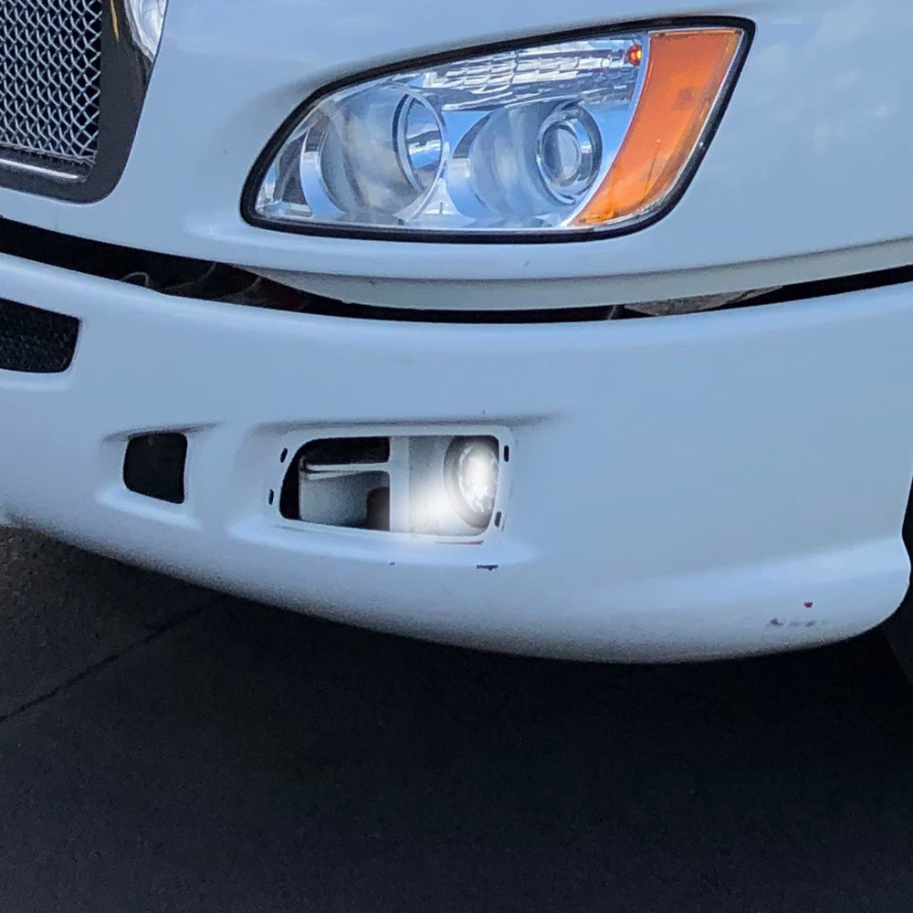 Fit for Kenworth T660 & Peterbilt 579/587 Fog lights Assembly 2Pcs