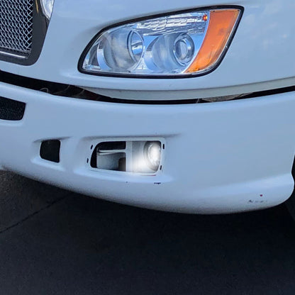 Fit for Kenworth T660 & Peterbilt 579/587 Fog lights Assembly 2Pcs