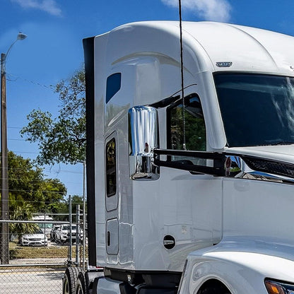 Fit for Kenworth T680 2013-2020 Chrome Door Mirror Covers