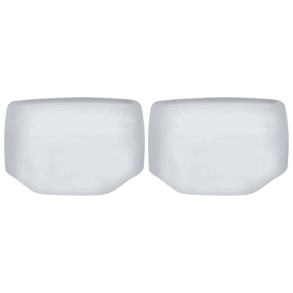 Compatible With Kenworth T680 & Peterbilt 579/587 Chrome Hood Mirror Covers