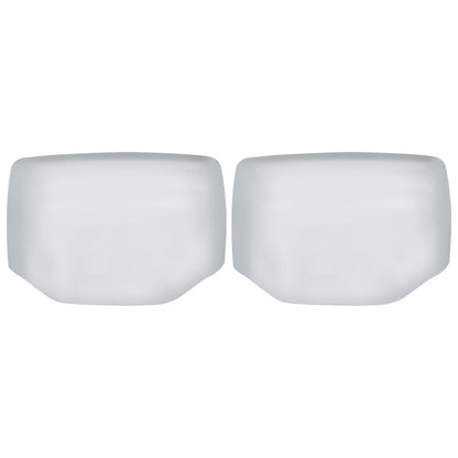 Compatible With Kenworth T680 & Peterbilt 579/587 Chrome Hood Mirror Covers