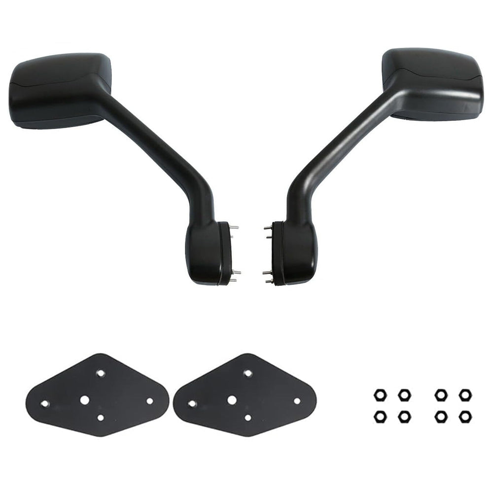 Fit for Kenworth T680 & Peterbilt 579/587 Black Hood Mirrors