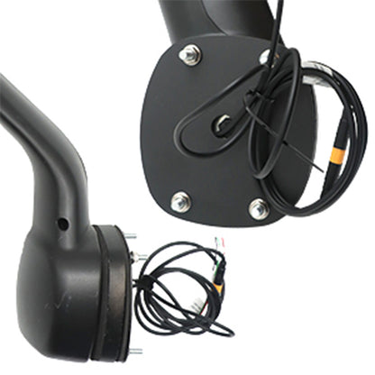 Compatible With Kenworth T680 & Peterbilt 579/587 Hood Mirrors With Turn Signal Light