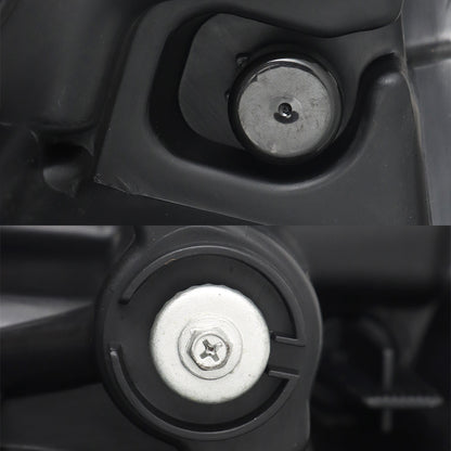 Fit for Kenworth T680 2013-2021 Black Headlights Included Bulbs