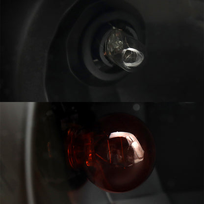 Fit for Kenworth T680 2013-2021 Black Headlights Included Bulbs