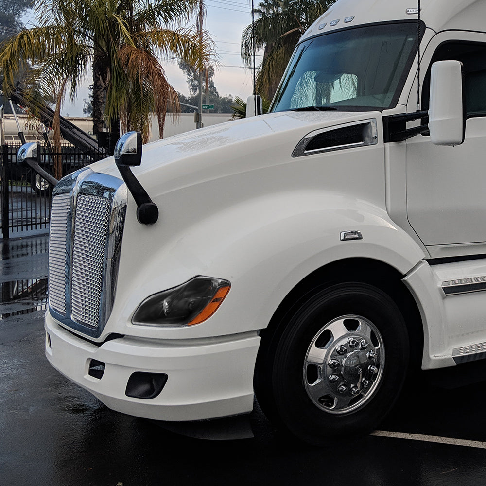 Fit for Kenworth T680 2013-2021 Black Headlights Included Bulbs