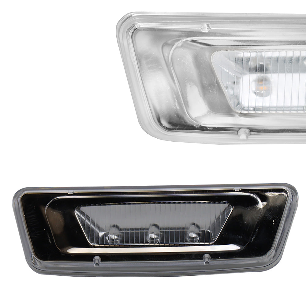 Fit for Kenworth & Peterbilt Side Marker Turn Signal Lights 2Pcs