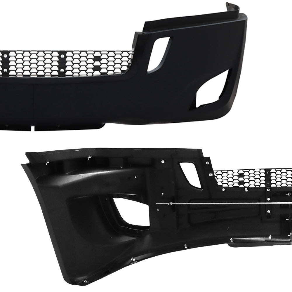 Bumper Assembly With Fog Light Holes Compatible With Freightliner Cascadia 2017+