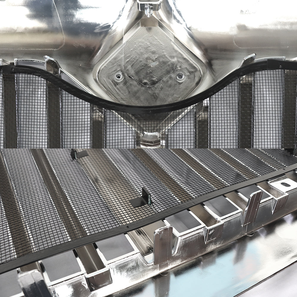 Chrome Grille With Bug Screen Fit For International Durastar Semi Trucks