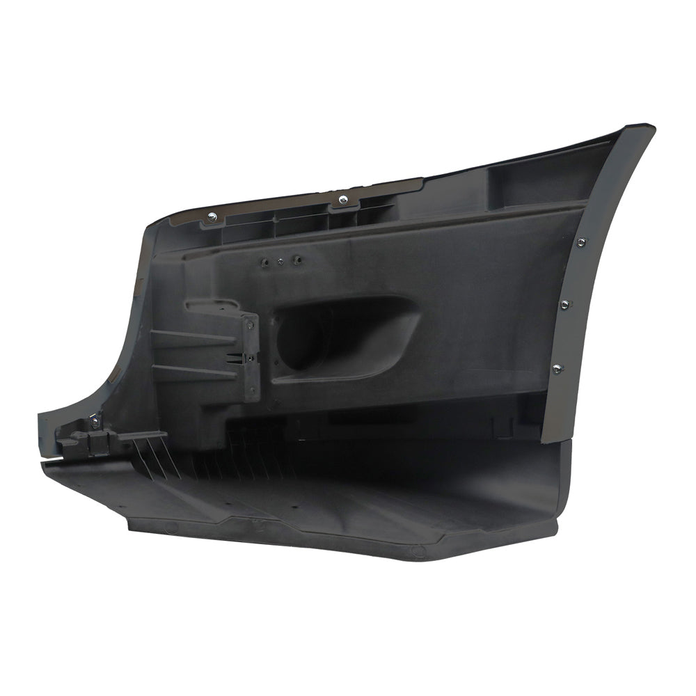 Bumper End Cover Without Fog Light Hole Compatible With Freightliner Cascadia 2008-2017 Passenger Side