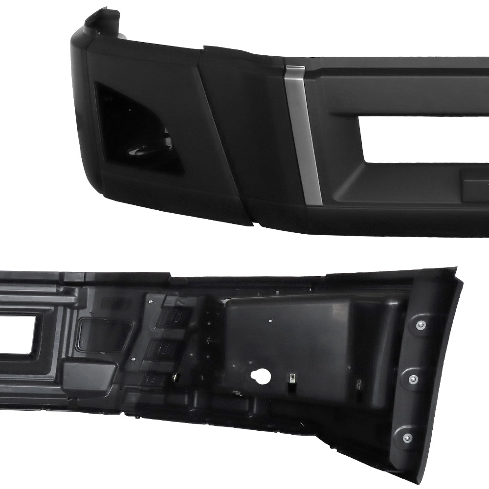 Complete Front Bumper With Fog Light Holes Compatible With Volvo VNL 2017+