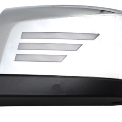 Compatible With Volvo VNL 2000-2015 Hood Mirrors With Turn Signal Light