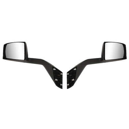 Compatible With Volvo VNL 2000-2015 Chrome Hood Mirrors Assembly