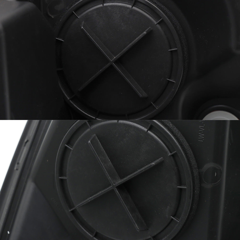 Fit for Volvo VNL/VNM Headlight Assembly Black With Turn Signal